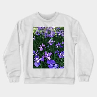 Irises Crewneck Sweatshirt